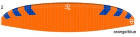 orange/blue
